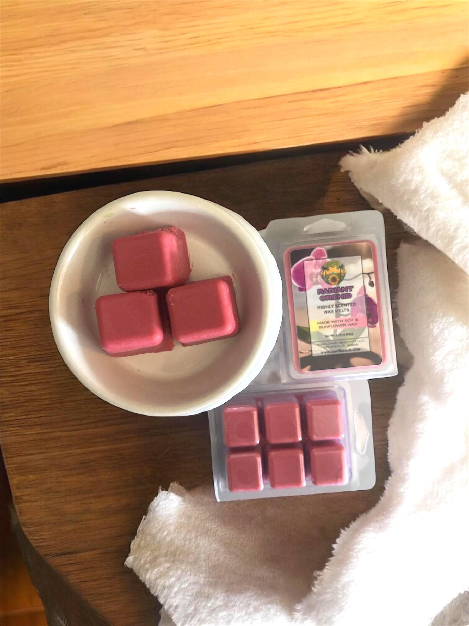 Radiant Orchid - Wax Melts - Soy & Sunflower Wax Tarts - Handmade