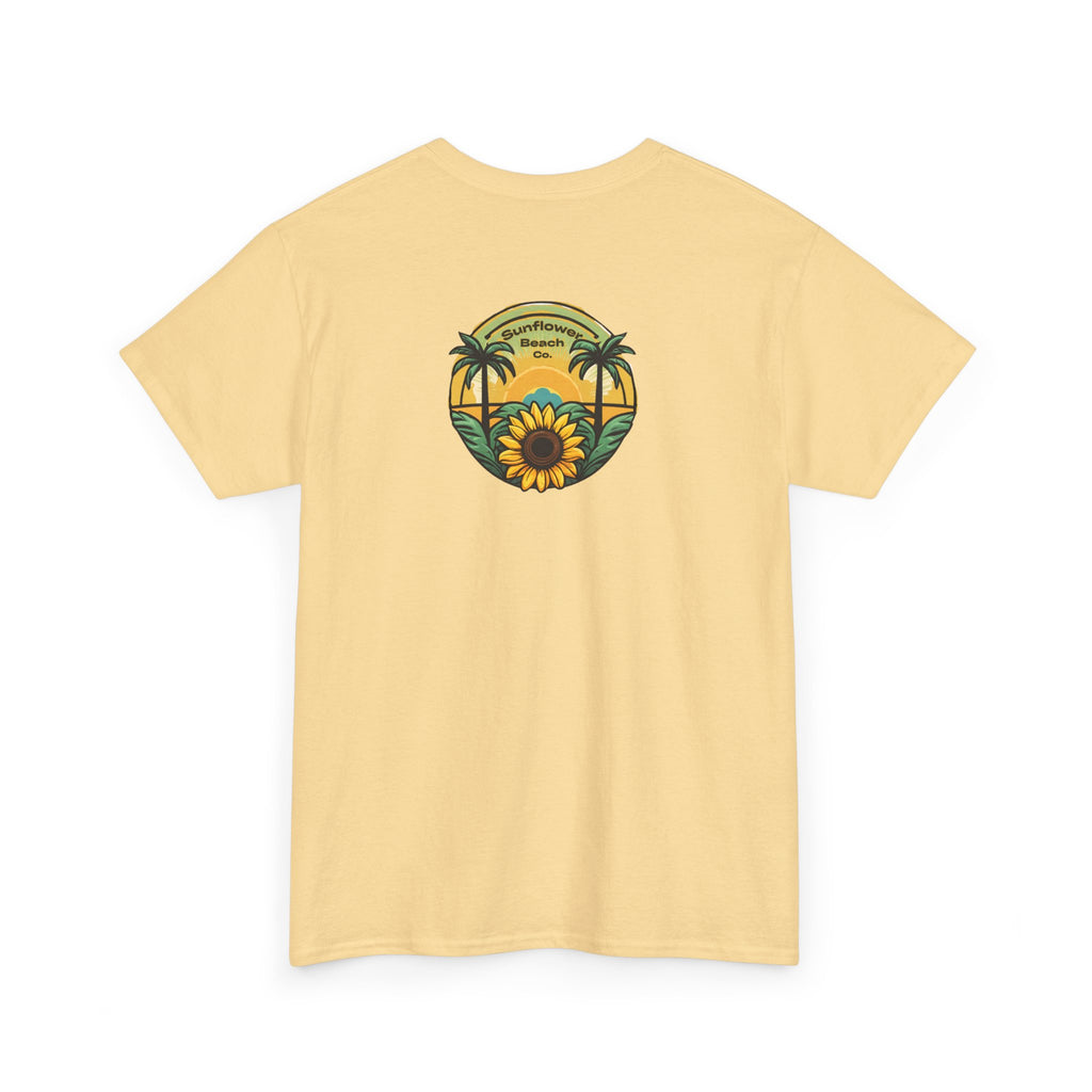 Inspirational Sunflower Tshirt, Focus On Your Growth Tee, Positive Vibes Shirt, Motivational Flower Top, Unisex Graphic Tee