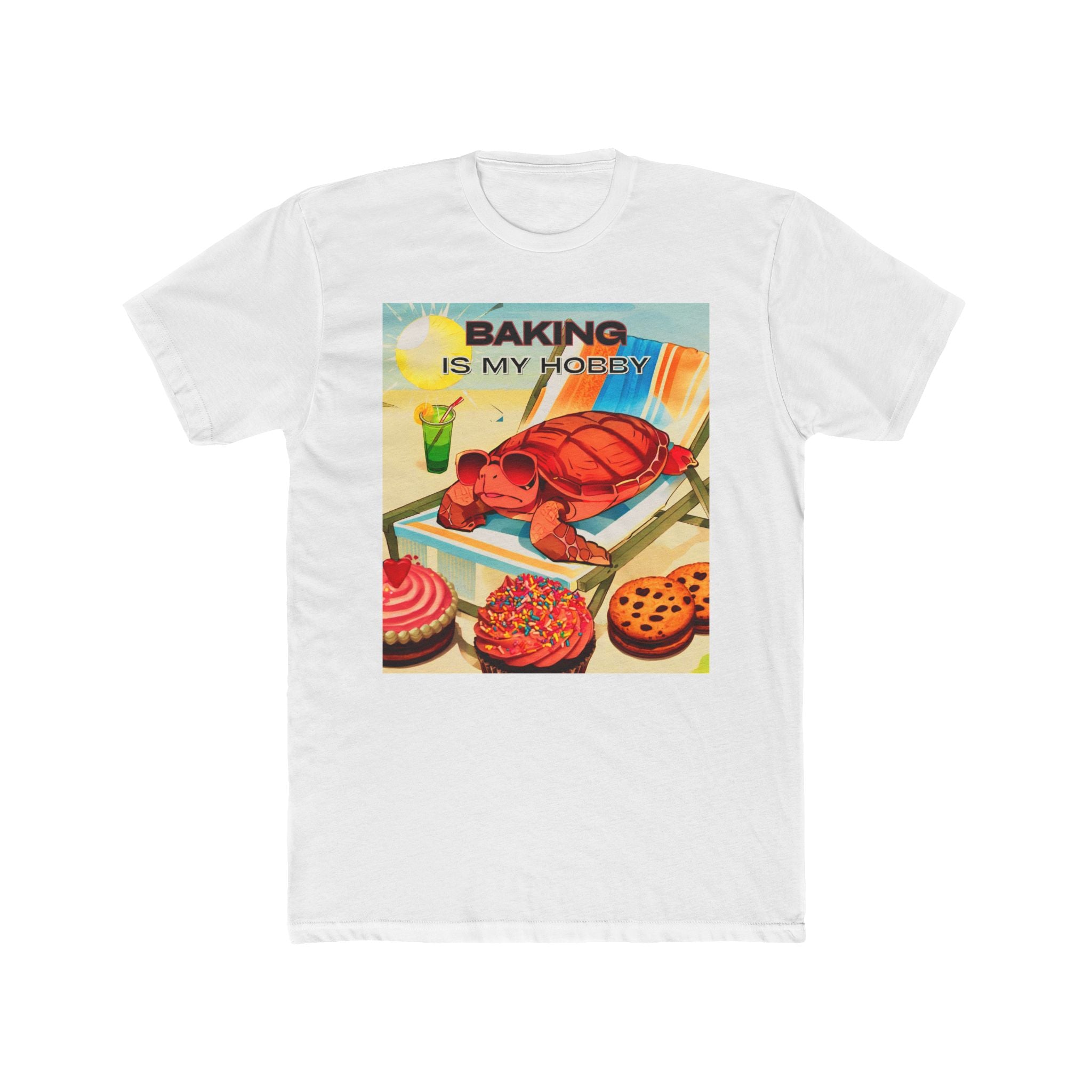 Baking Hobby Unisex Crew Tee, Fun Baking T-Shirt, Cute Foodie Apparel, Gift for Bakers, Quirky Cooking Shirt, Casual Wear