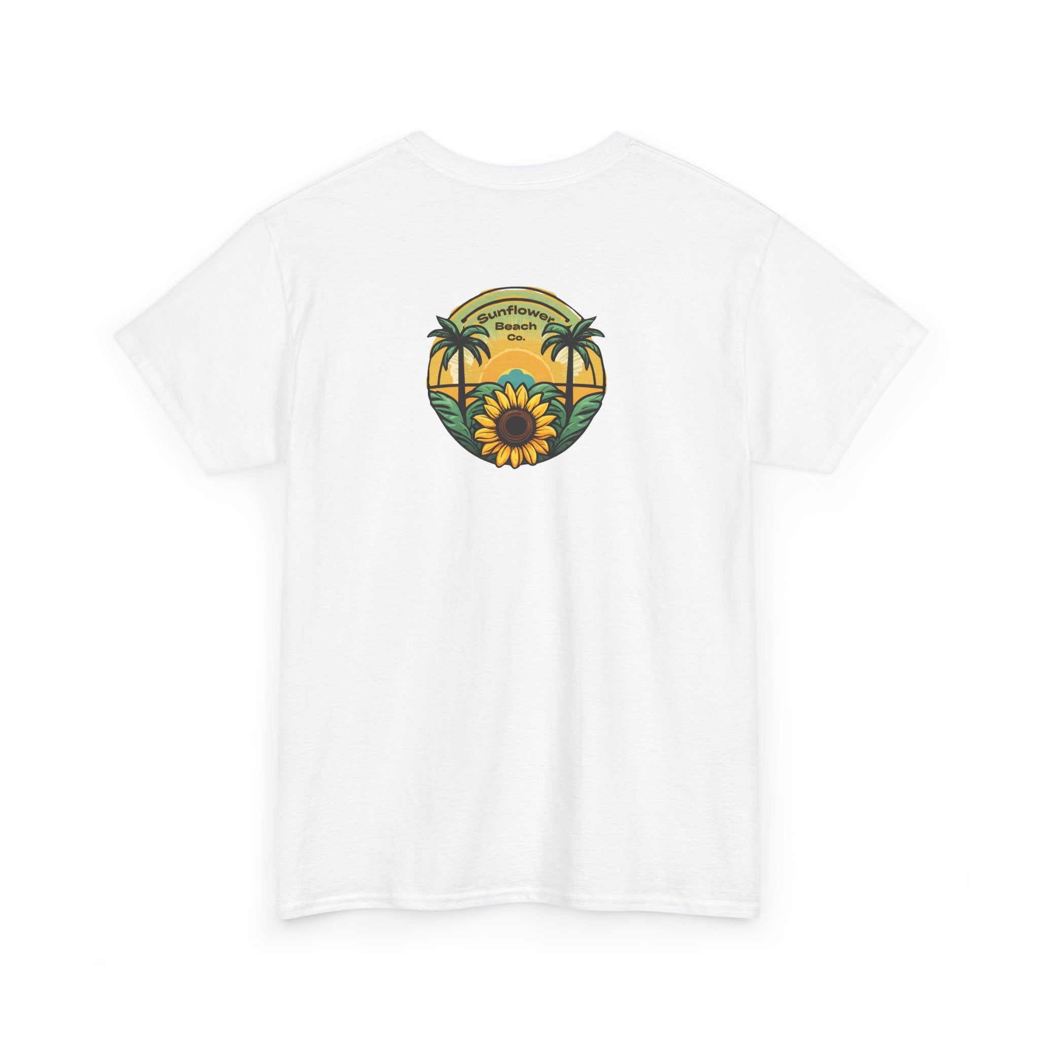 Inspirational Sunflower Tshirt, Focus On Your Growth Tee, Positive Vibes Shirt, Motivational Flower Top, Unisex Graphic Tee