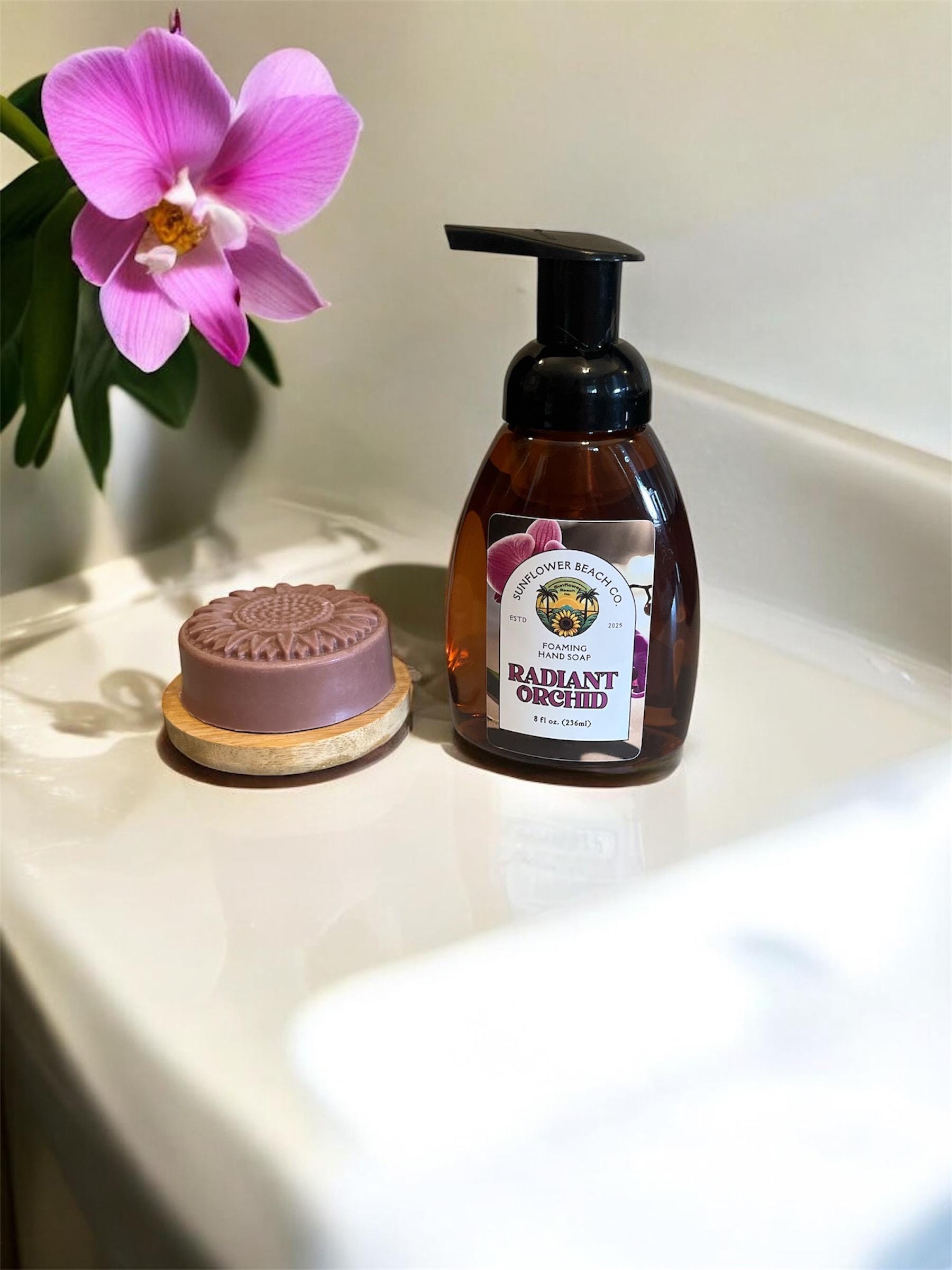 Foaming Hand Soap - Radiant Orchid - Hand Soap - Bathroom Soap - Handmade