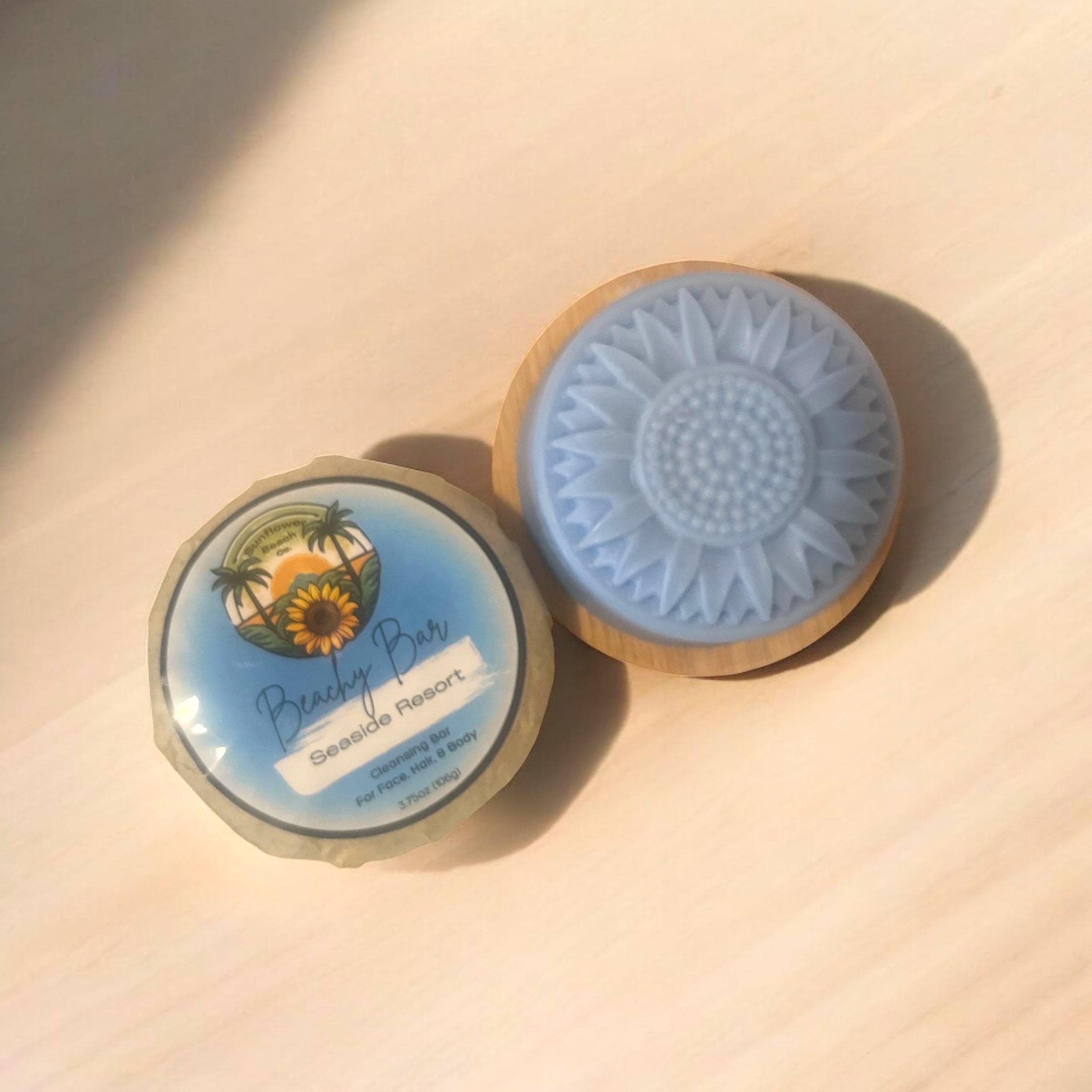 Homemade Soap - Seaside Resort - Natural Soap - 3 in 1 Face, Hair, Body Cleanser - Handmade