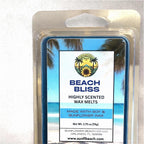 Beach Bliss - Scented Wax Mels -  Soy & Sunflower Wax - Handmade Wax Tarts
