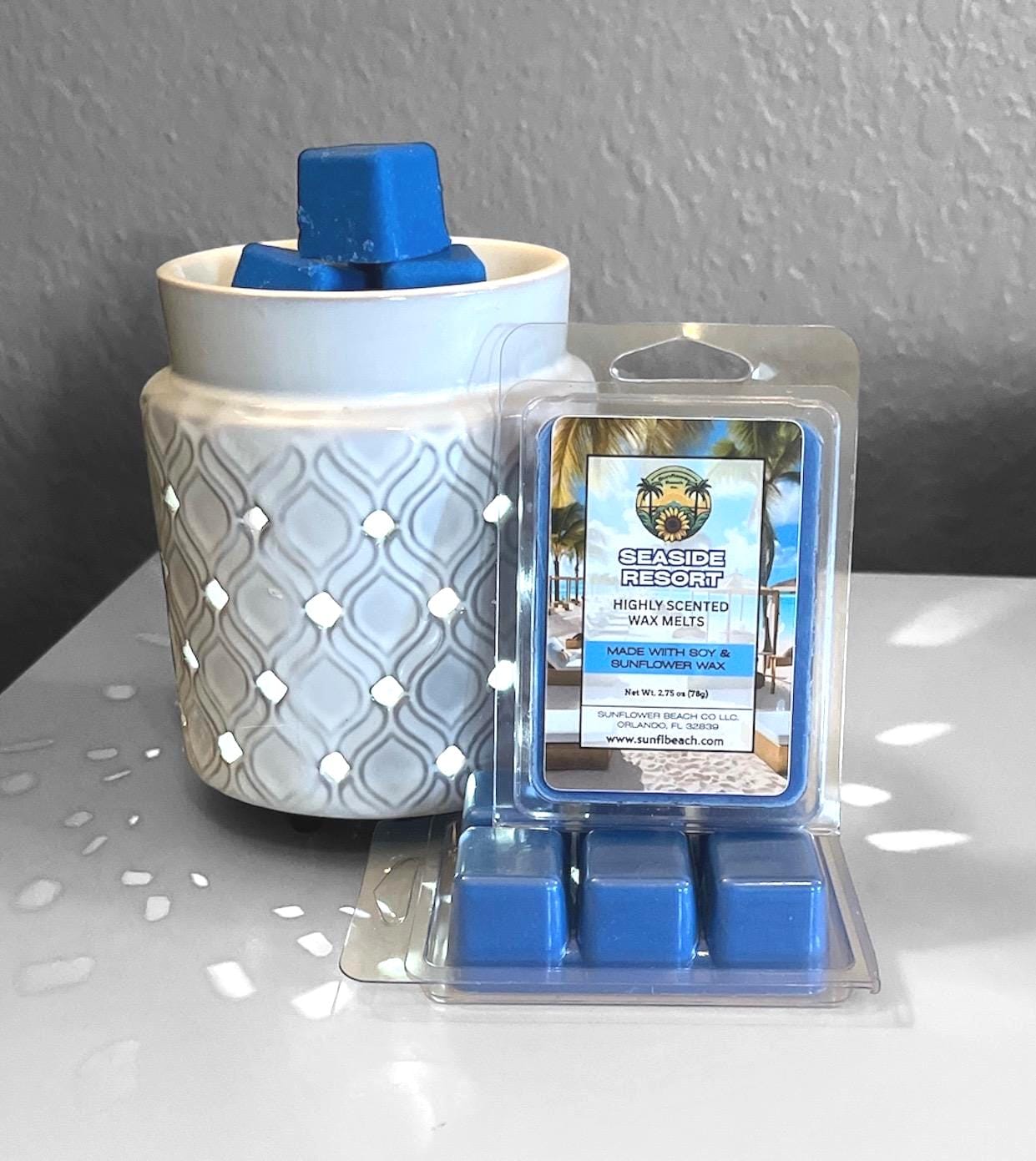 Seaside Resort - Highly Scented Wax Melts - Soy & Sunflower Wax