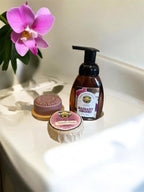 Handmade Soap - Radiant Orchid - 3 in 1 - Face, Hair Body - Beachy Bar