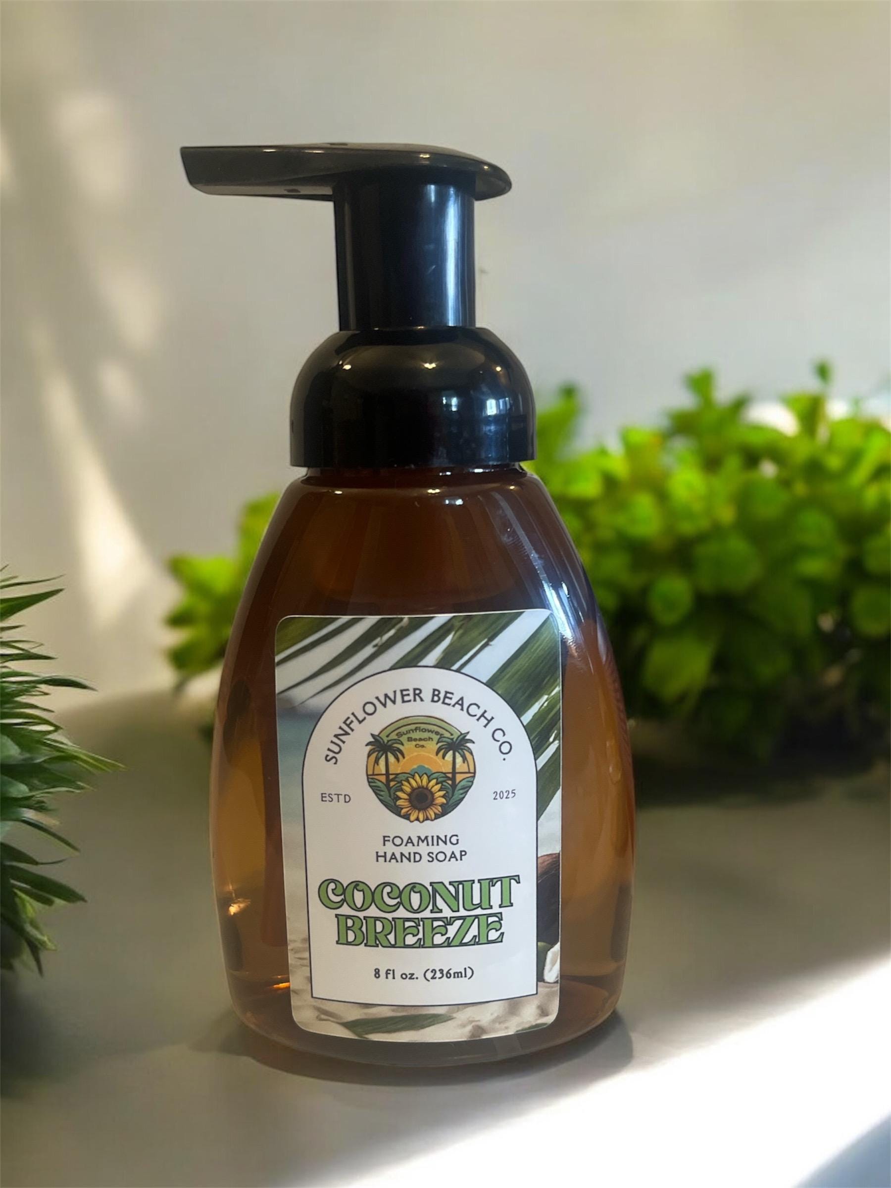 Foaming Hand Soap - Coconut Breeze - Bathroom Soap - Kitchen Soap - Hand Soap - Handmade