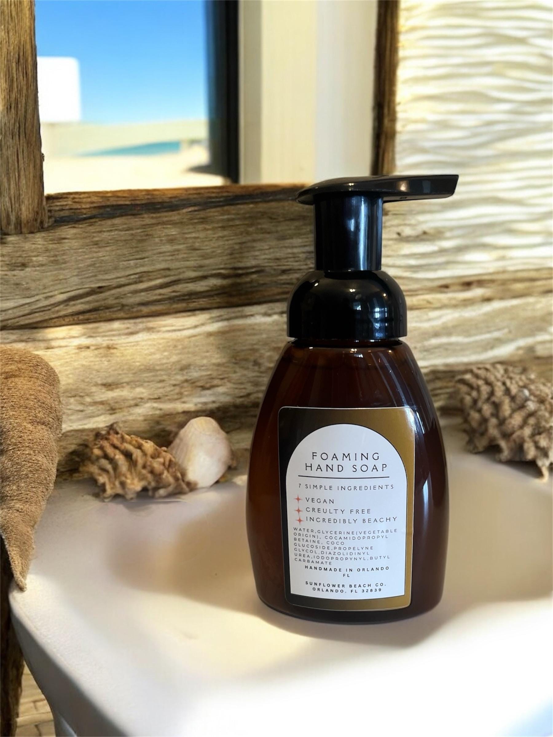 Pineapple Vanilla - Foaming Hand Soap - All Natural Bathroom Soap With Essential Oils
