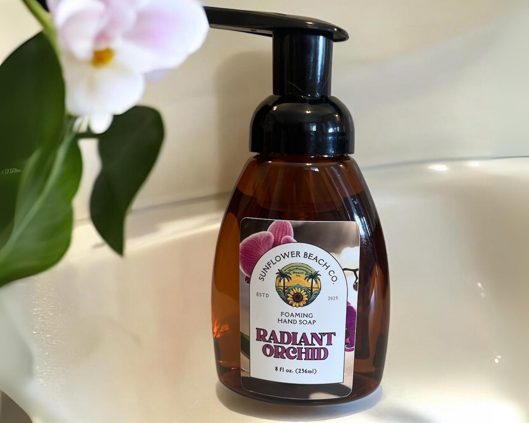 Foaming Hand Soap - Radiant Orchid - Hand Soap - Bathroom Soap - Handmade
