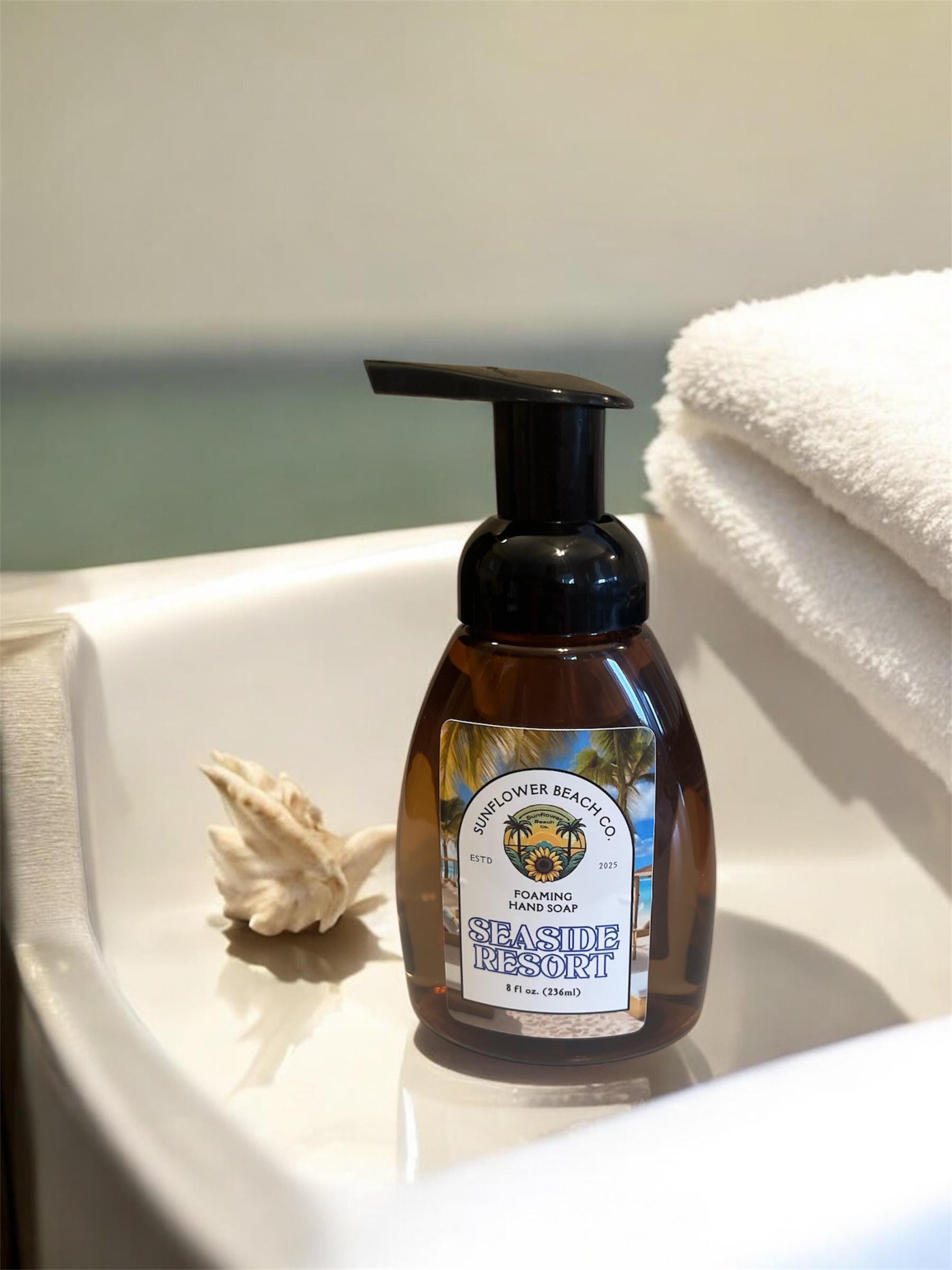 Foaming Hand Soap - Seaside Resort - Bathroom Soap - Hand Wash - Handmade