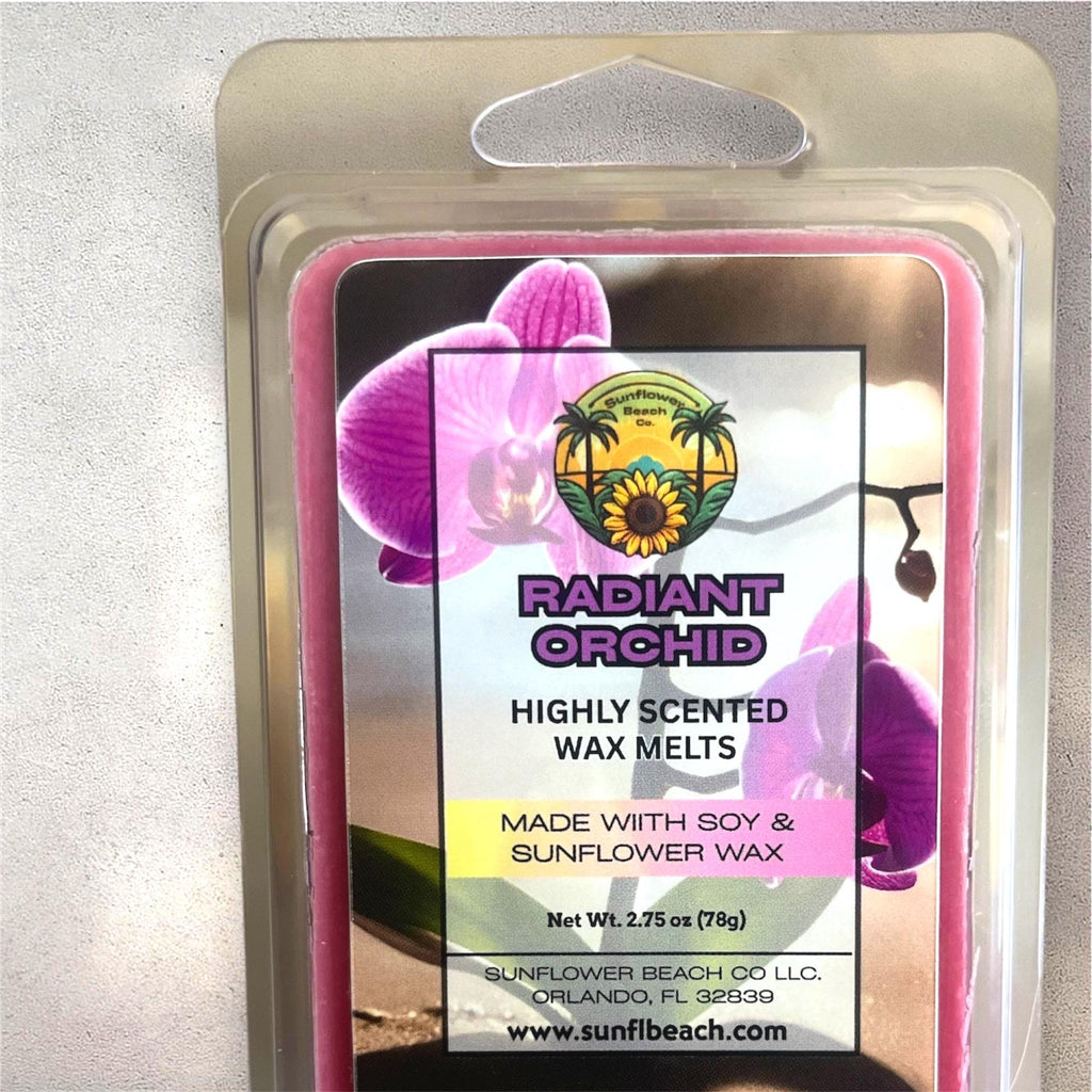Radiant Orchid - Wax Melts - Soy & Sunflower Wax Tarts - Handmade