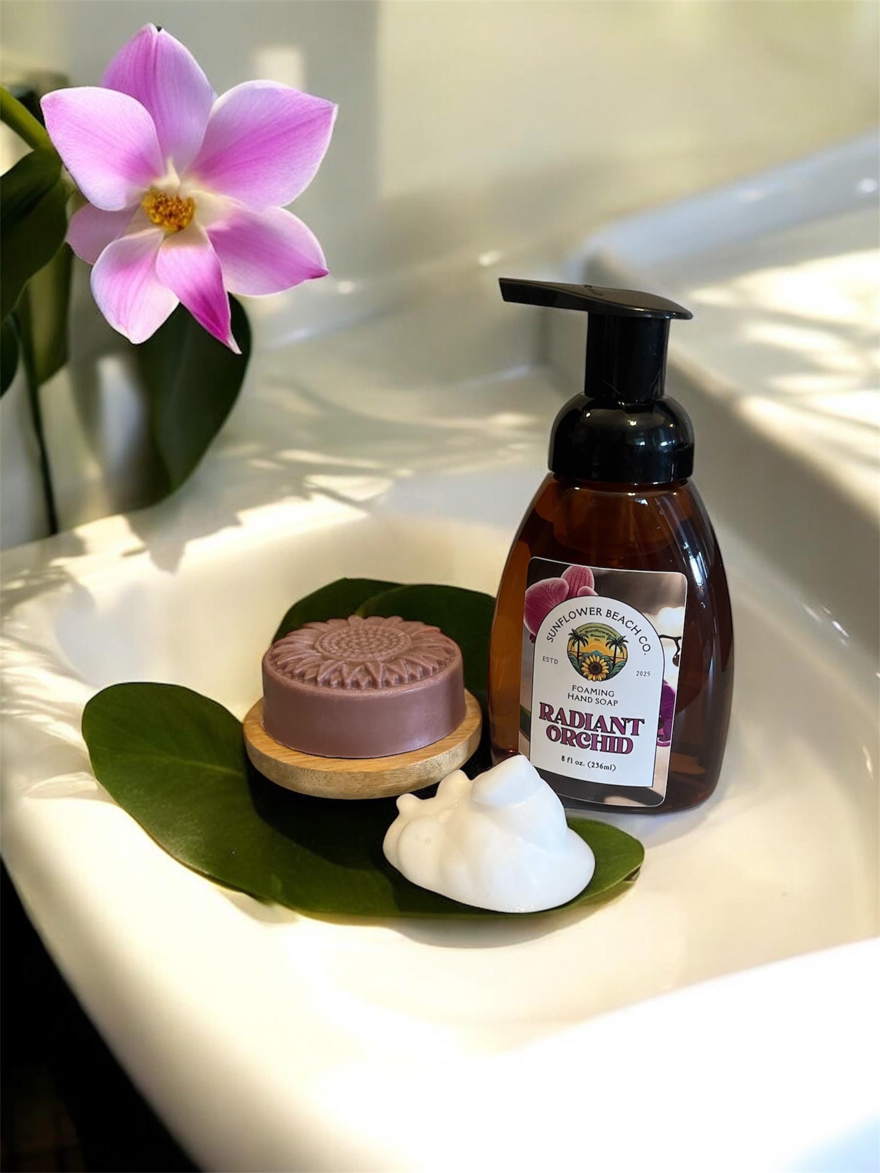 Foaming Hand Soap - Radiant Orchid - Hand Soap - Bathroom Soap - Handmade