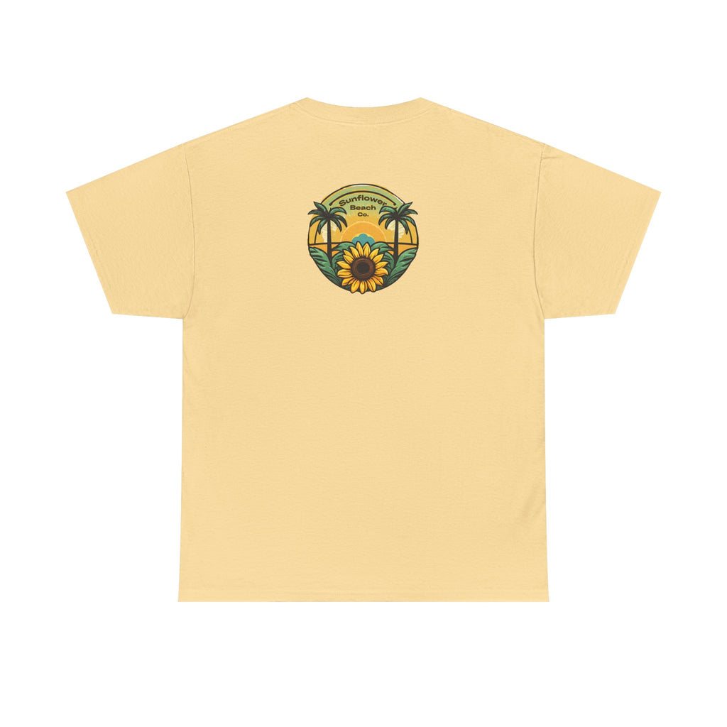Inspirational Sunflower Tshirt, Focus On Your Growth Tee, Positive Vibes Shirt, Motivational Flower Top, Unisex Graphic Tee