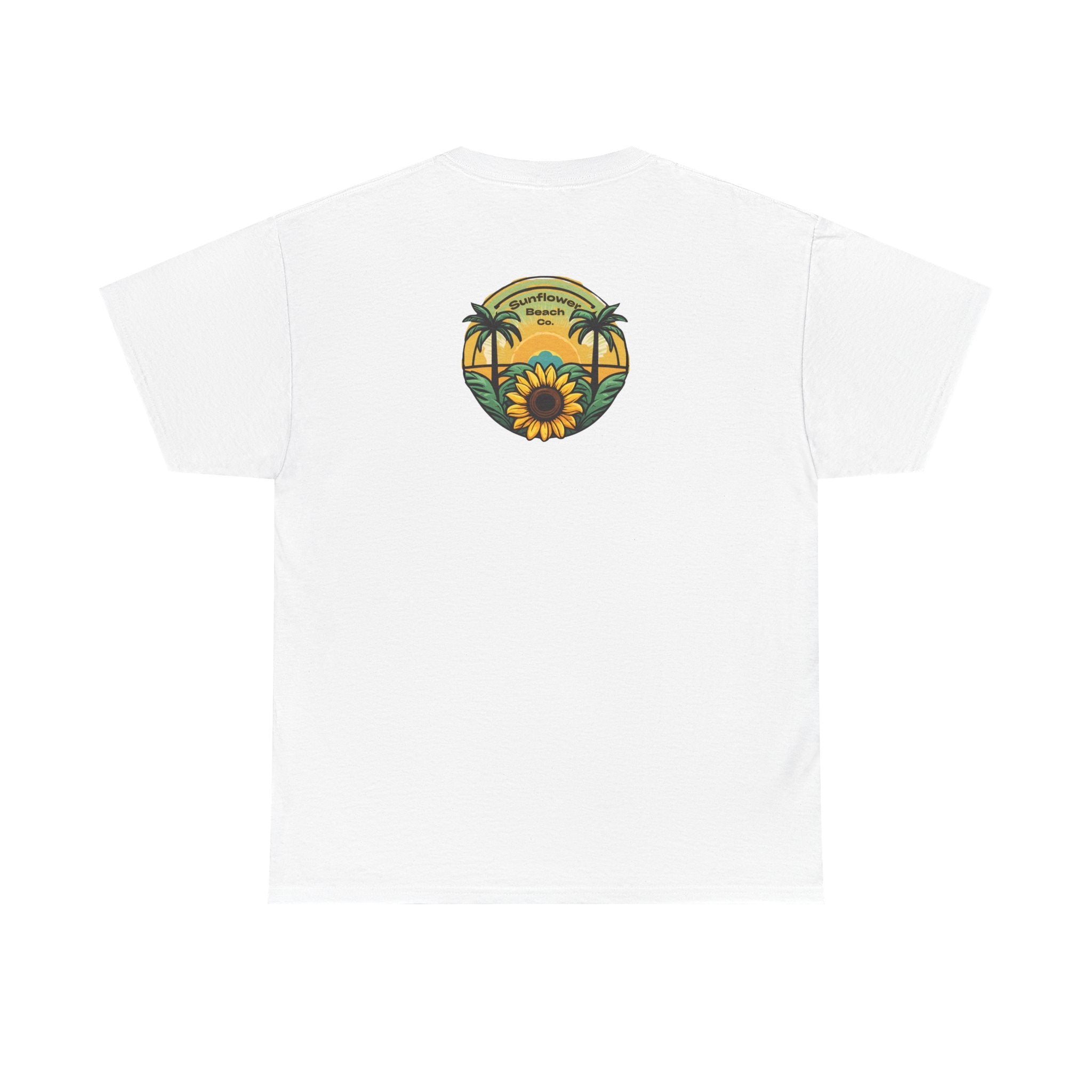 Inspirational Sunflower Tshirt, Focus On Your Growth Tee, Positive Vibes Shirt, Motivational Flower Top, Unisex Graphic Tee