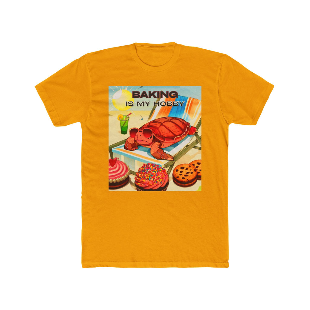 Baking Hobby Unisex Crew Tee, Fun Baking T-Shirt, Cute Foodie Apparel, Gift for Bakers, Quirky Cooking Shirt, Casual Wear