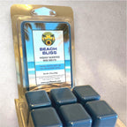 Beach Bliss - Scented Wax Mels -  Soy & Sunflower Wax - Handmade Wax Tarts
