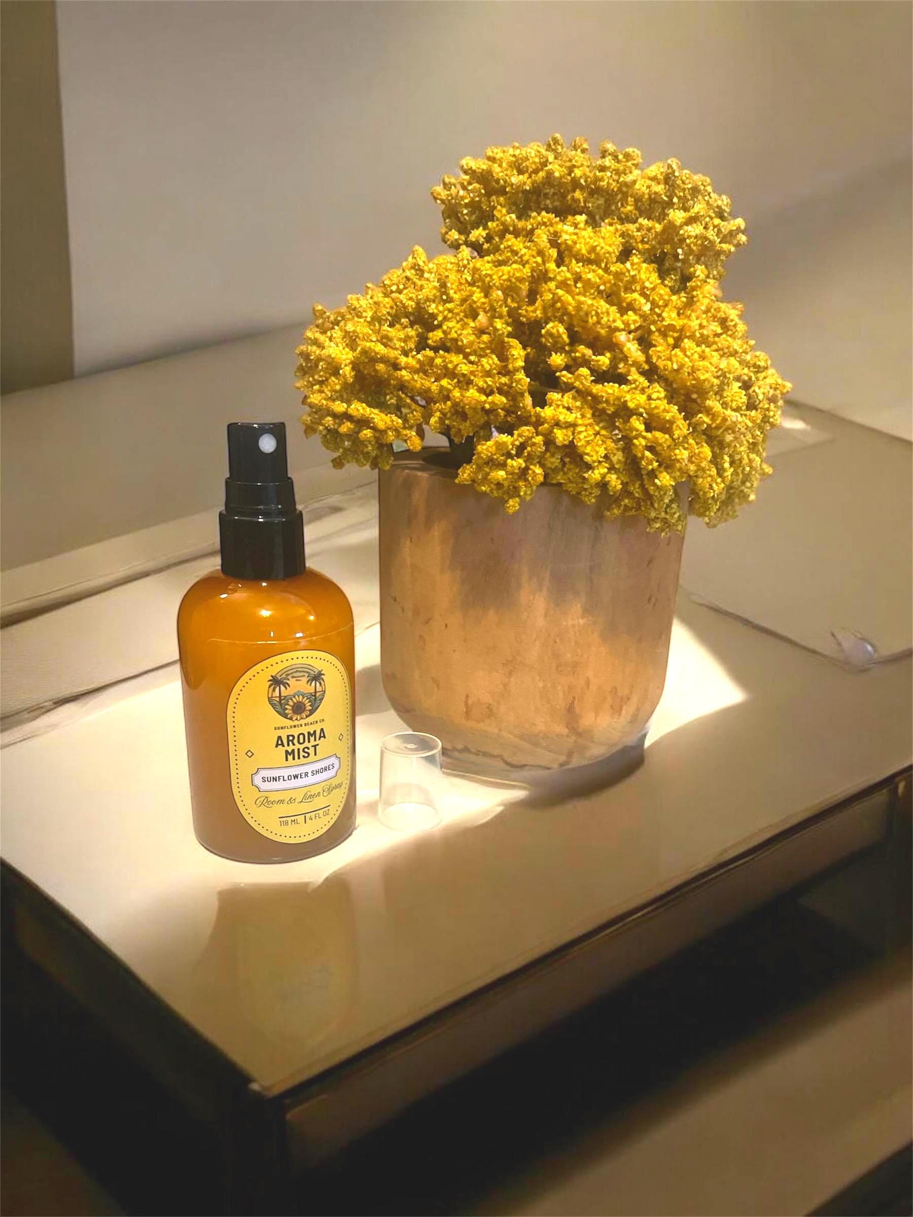 Room Spray - Sunflower Shores - Instant Odor Eliminating - Fabric Linen Spary