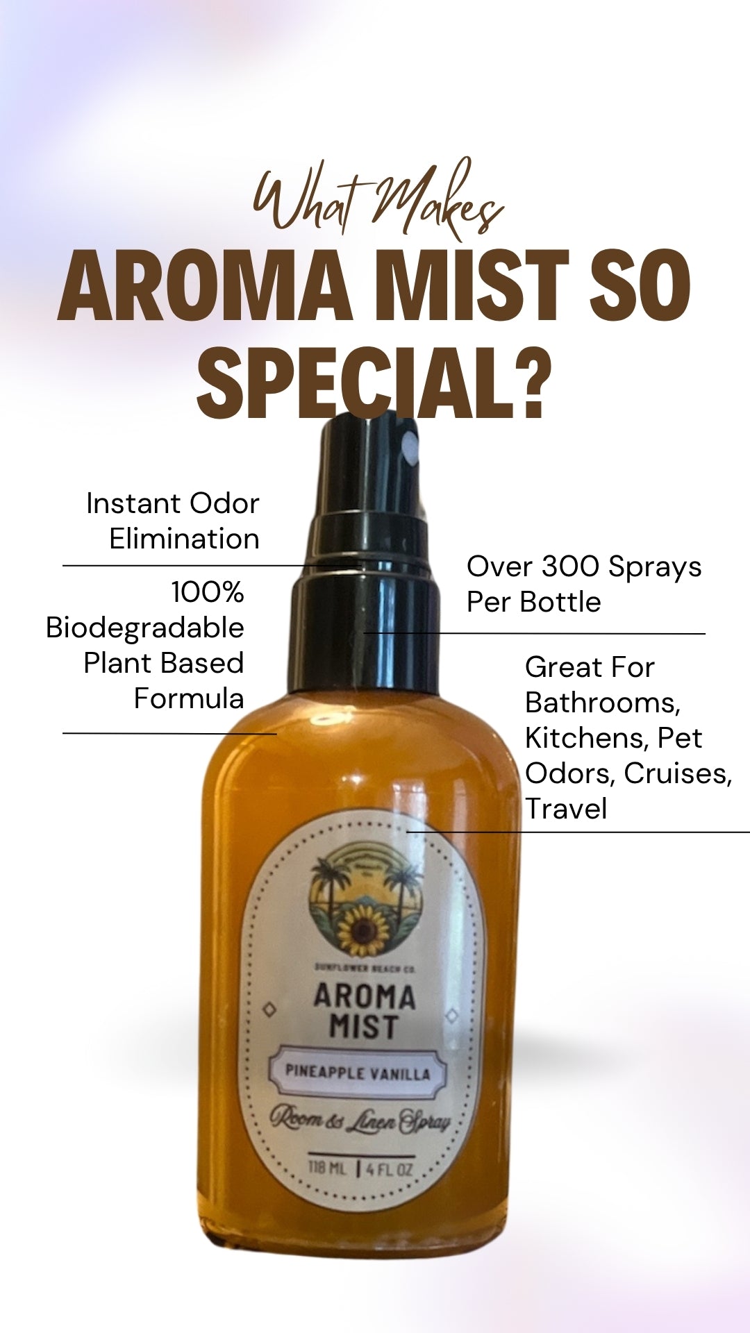Pineapple Vanilla Aroma Mist™ Room & Linen Spray