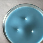 Air Kissed Cotton 3 Wick Candle - Handmade Beach Candle