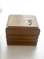 Mermaid Soap Saver Box l Handmade Bamboo Soap Dish l Bathroom Accessories