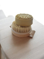 Facial Cleansing Brush, Sustainable Bamboo with Hand Strap