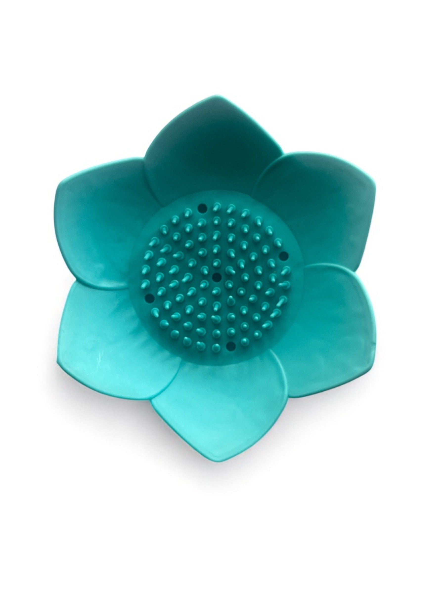Beach Flower Silicone Soap Dish - Soap Saver, Extends Life of Soap