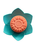 Beach Flower Silicone Soap Dish - Soap Saver, Extends Life of Soap