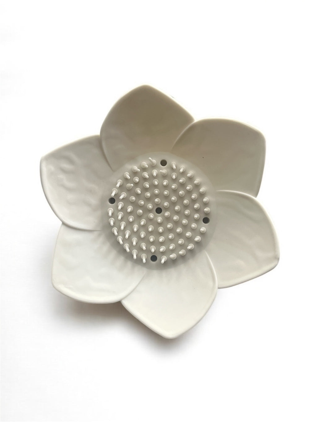 Beach Flower Silicone Soap Dish - Soap Saver, Extends Life of Soap