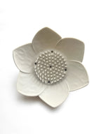 Beach Flower Silicone Soap Dish - Soap Saver, Extends Life of Soap