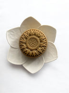 Beach Flower Silicone Soap Dish - Soap Saver, Extends Life of Soap