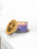 Lavender Coast 3 Wick Candle Made with Real Essential Oils