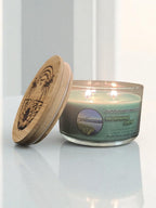 Morning Dew Candle, Handmade Soy Candle, Three Wick Candle, 3 Wick Candle
