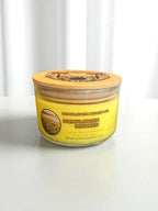Sunflower Shores - 3 Wick Candle, Handmade Scented Floral Candle, Jasmine & Hyancith Essential Oil Candle