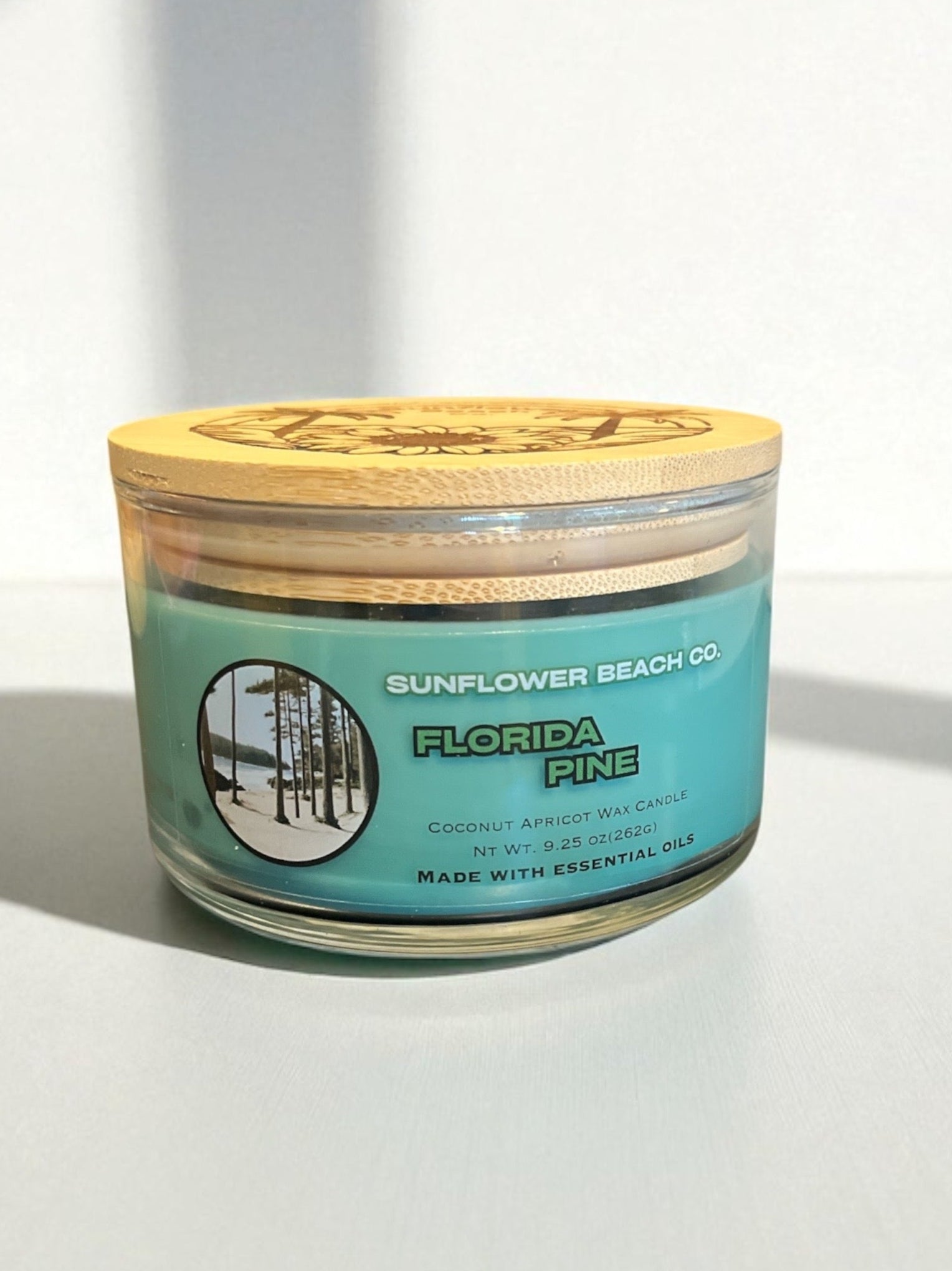 Florida Pine 3 Wick Candle - Perfect Pine Scented Candle, Christmas Candle