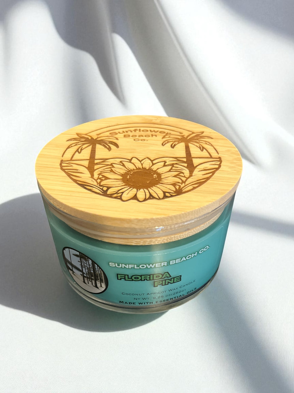 Florida Pine 3 Wick Candle - Perfect Pine Scented Candle, Christmas Candle