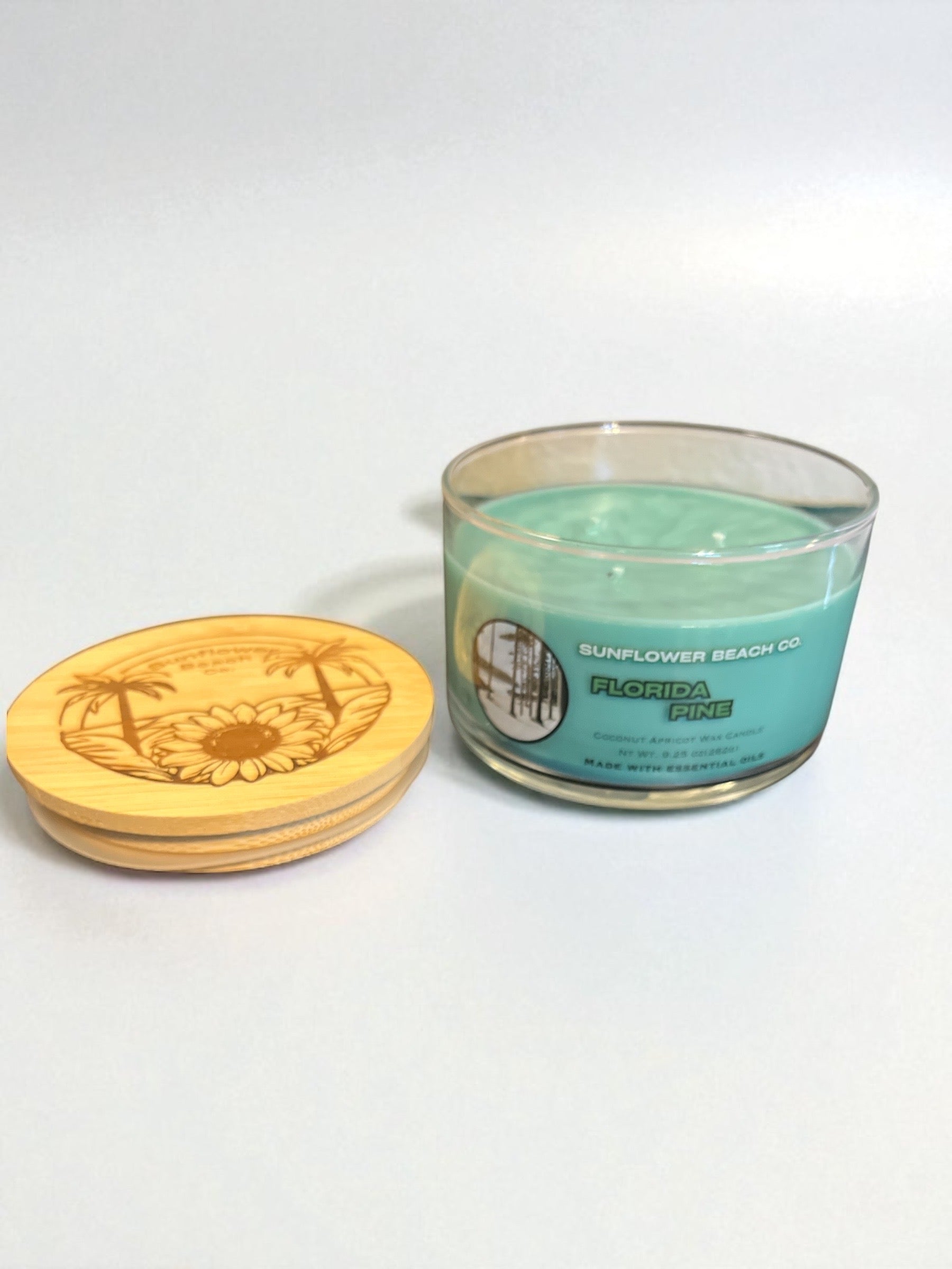 Florida Pine 3 Wick Candle - Perfect Pine Scented Candle, Christmas Candle