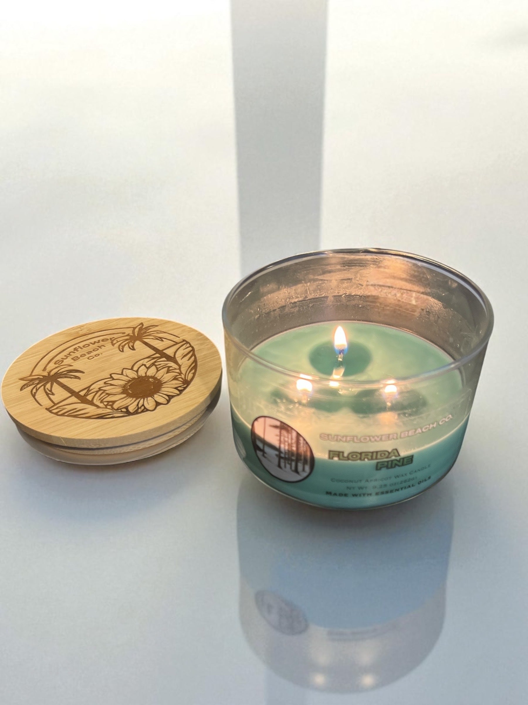 Florida Pine 3 Wick Candle - Perfect Pine Scented Candle, Christmas Candle
