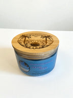 Beach Bliss 3 Wick Candle - Fresh, Tropical Scented Candle, Beach Candle Decor