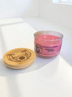 Radiant Orchid 3 Wick Candle - Beach Florals, Luxury Candle