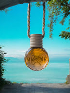 Car Air Freshener - Tropical Gardenia - Beach Whiffs™ Hanging Car Diffuser