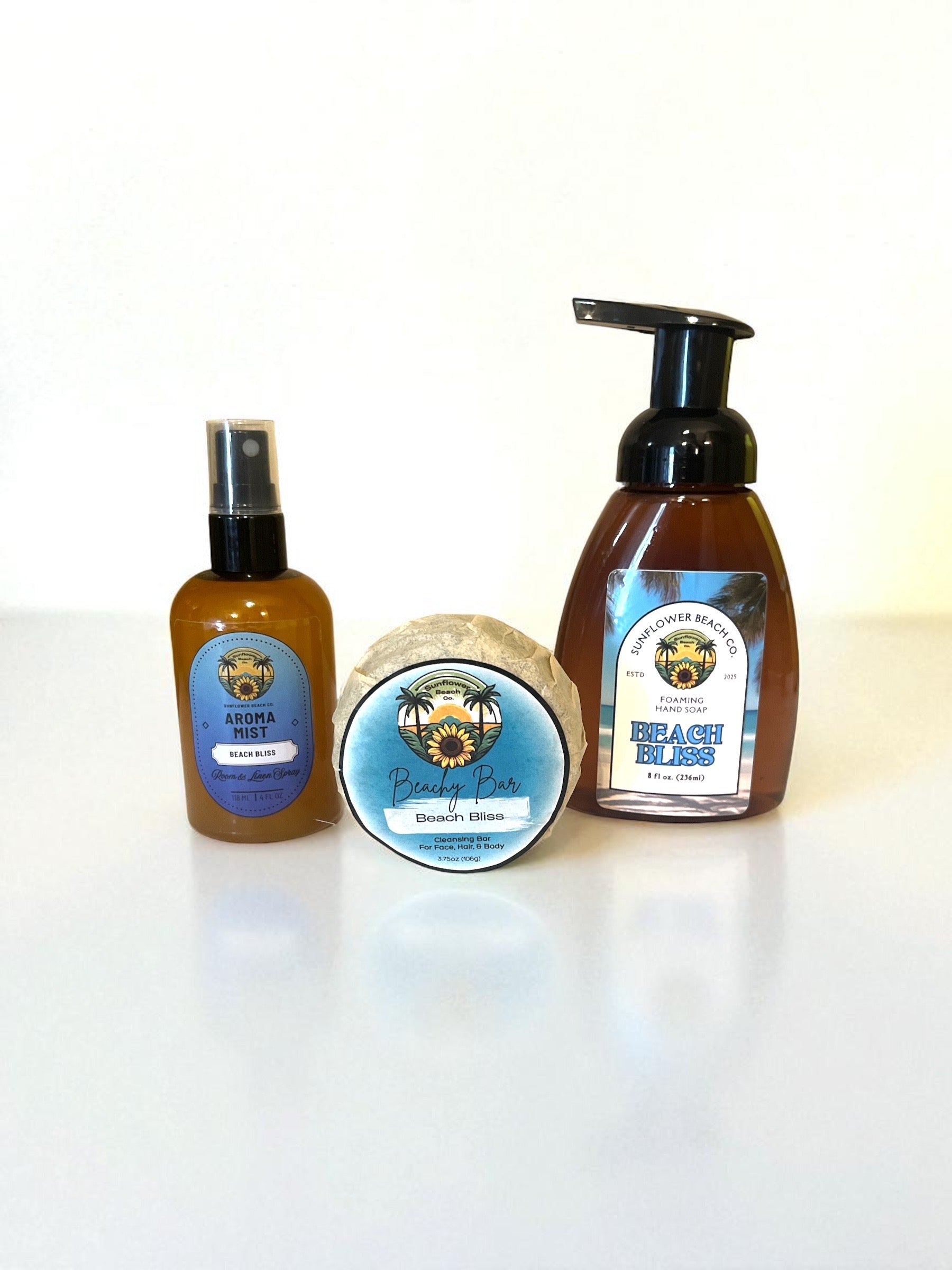 Beach Bliss - Foaming Hand Soap - All Natural Bathroom Soap With Essential Oils