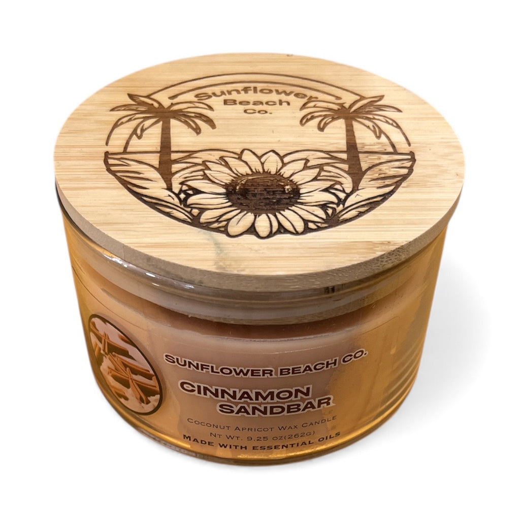 Cinnamon Sandbar - 3 Wick Luxury Candle - Limited Edition Christmas Scent