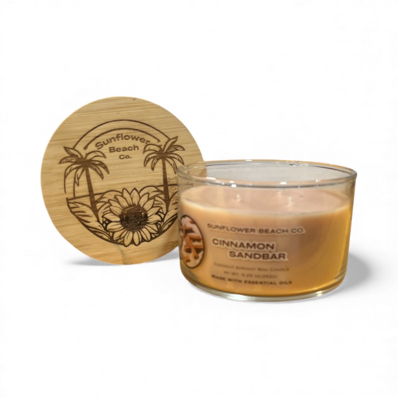 Cinnamon Sandbar - 3 Wick Luxury Candle - Limited Edition Christmas Scent