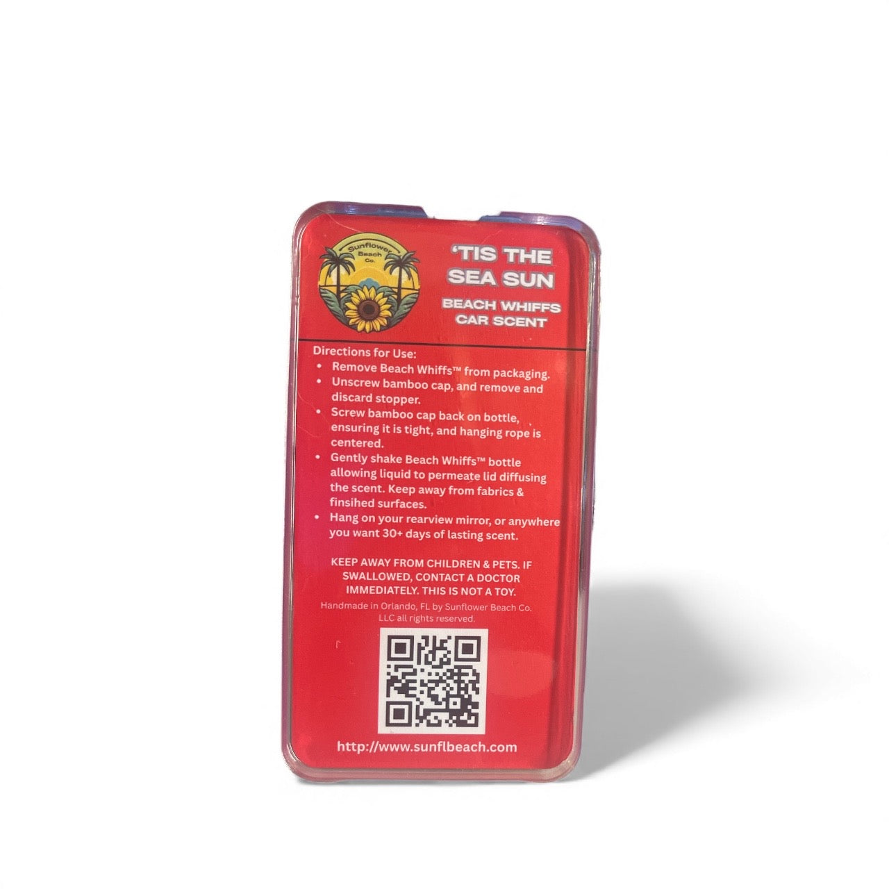 Tis The Sea Sun - Beach Whiffs™ - Car Air Freshener