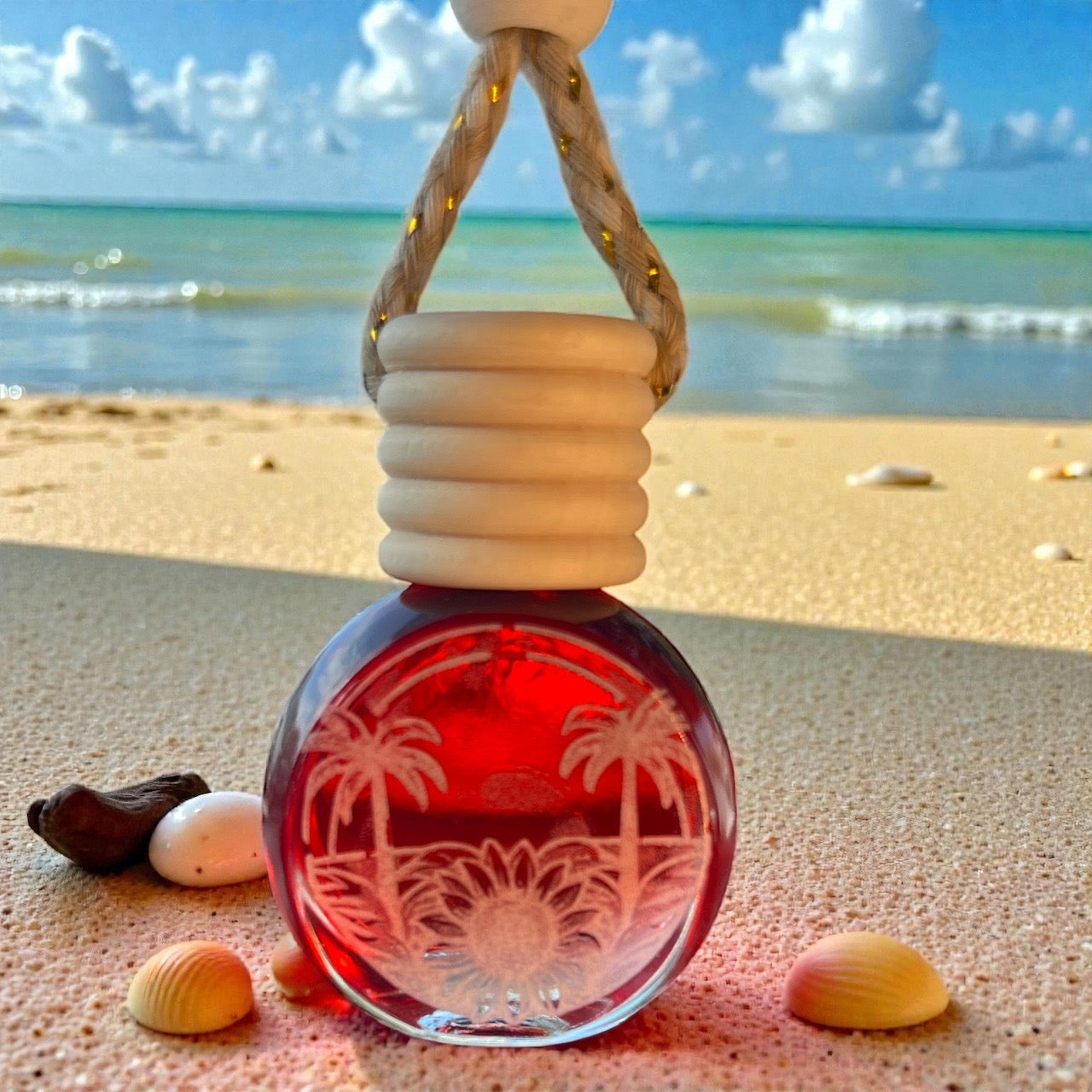 Car Air Freshener - Tis The Sea Sun - Beach Whiffs™ - Christmas Car Scent