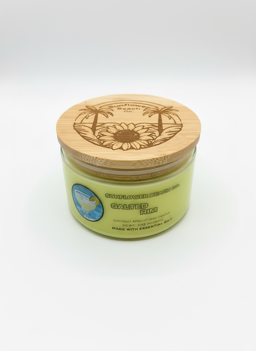 Salted Rim - 3 Wick Candle