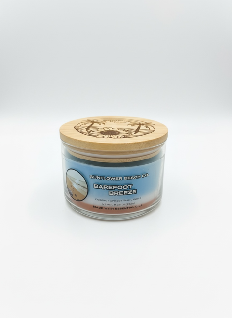 Barefoot Breeze - 3 Wick Candle