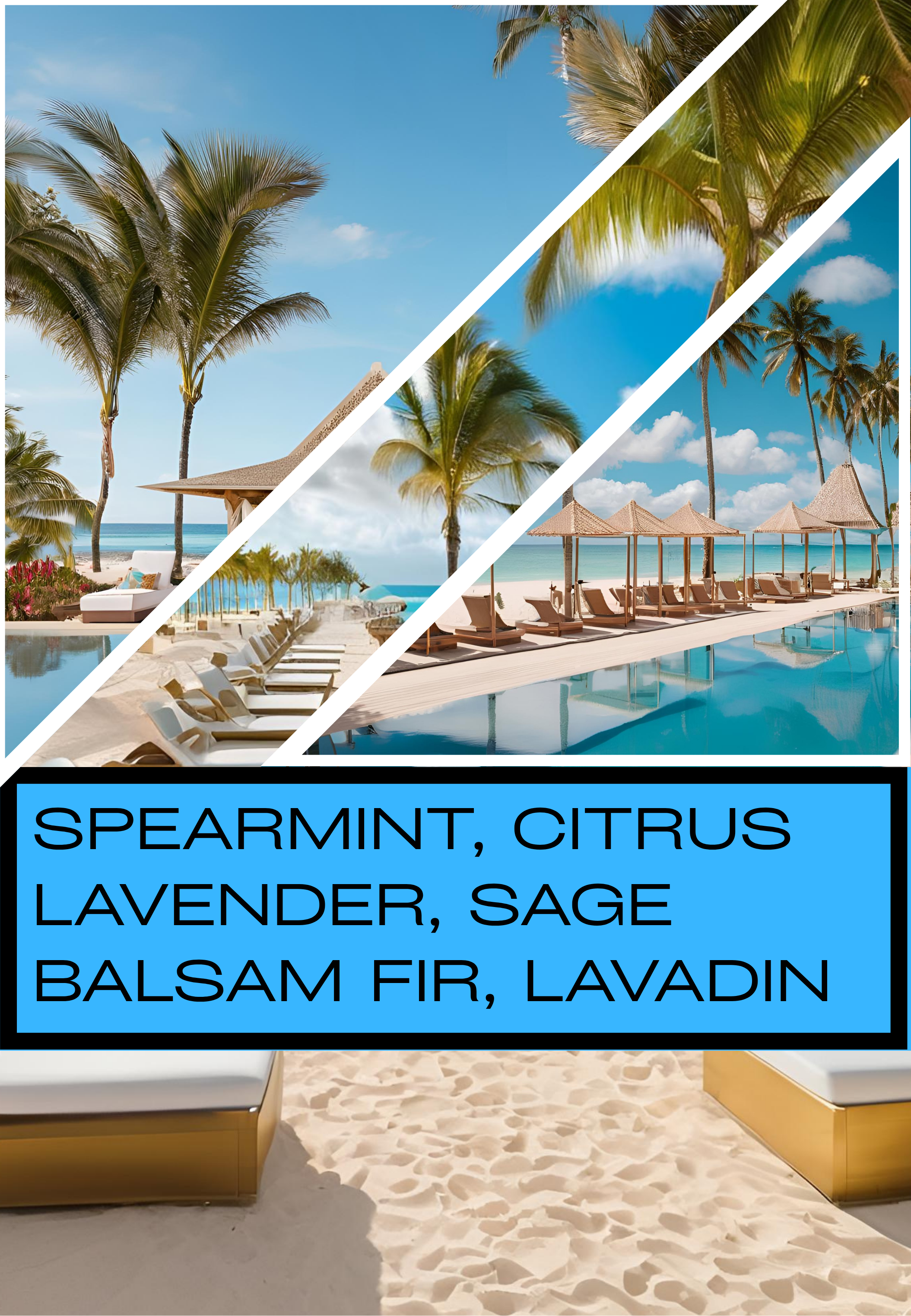 Seaside Resort - Highly Scented Wax Melts - Soy & Sunflower Wax