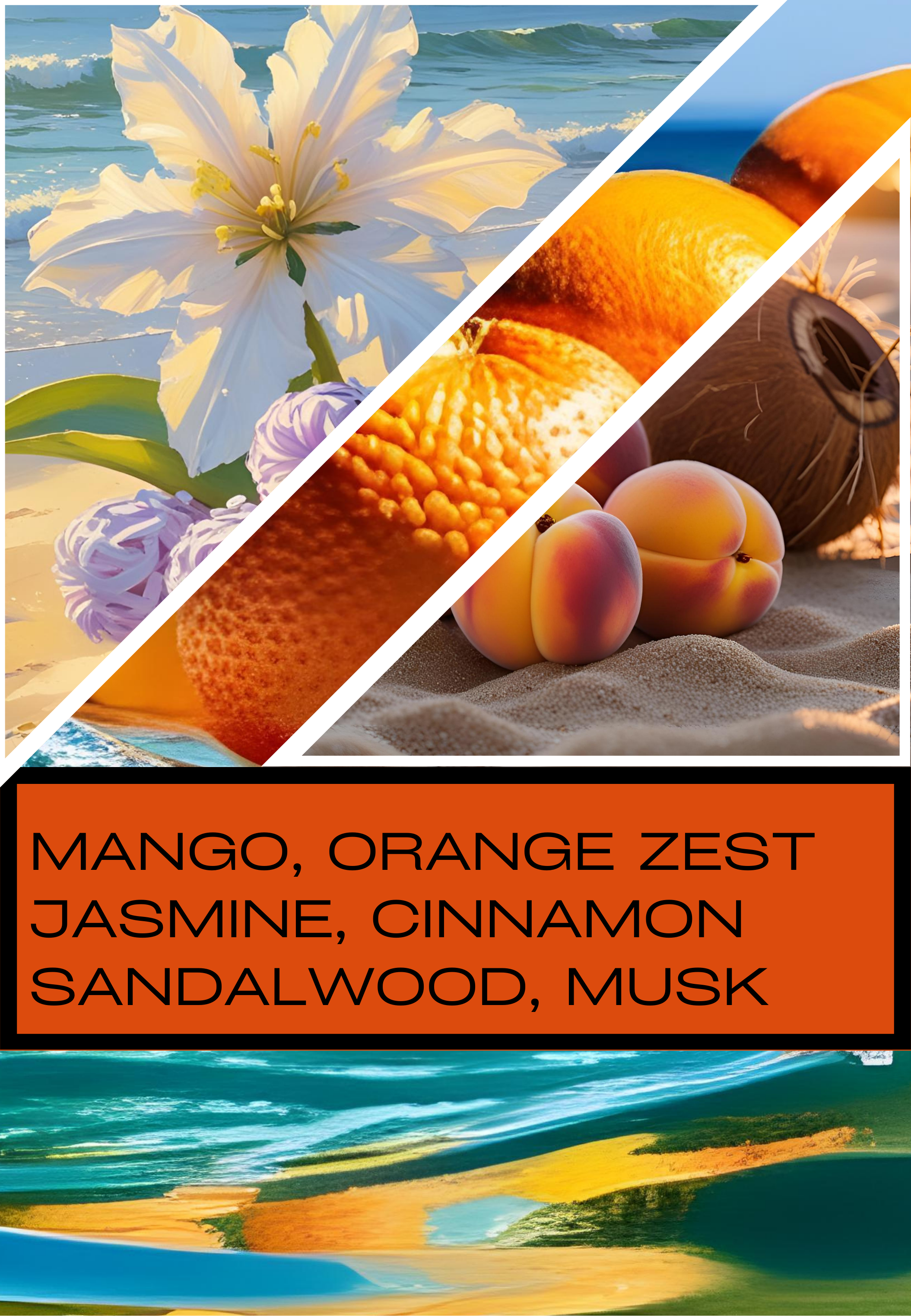 Car Air Freshener - Tis The Sea Sun - Beach Whiffs™ - Christmas Car Scent