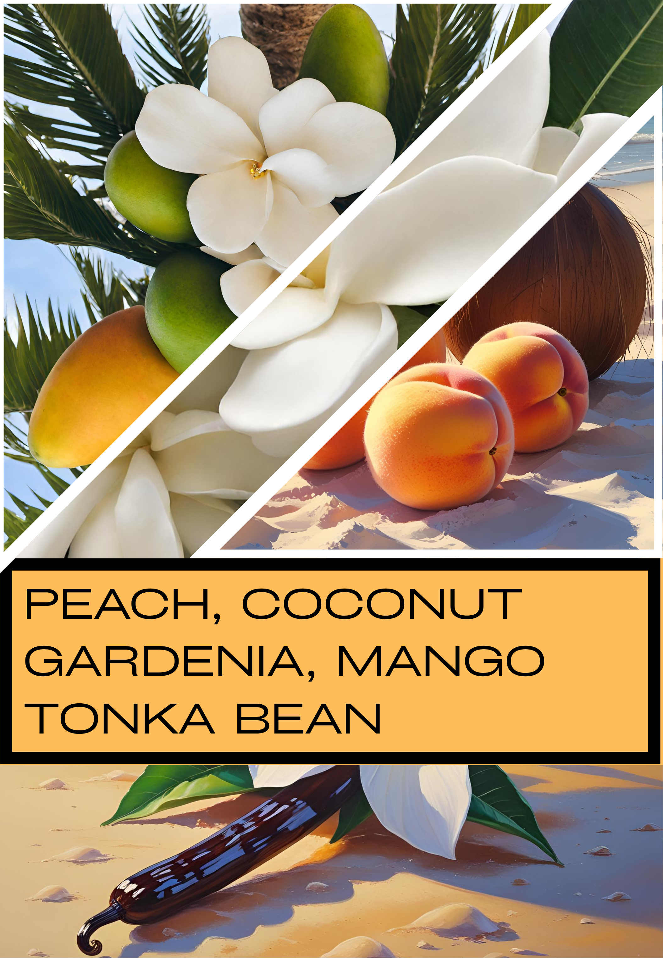 Tropical Gardenia - Scented Wax Melts - Soy & Sunflower Wax