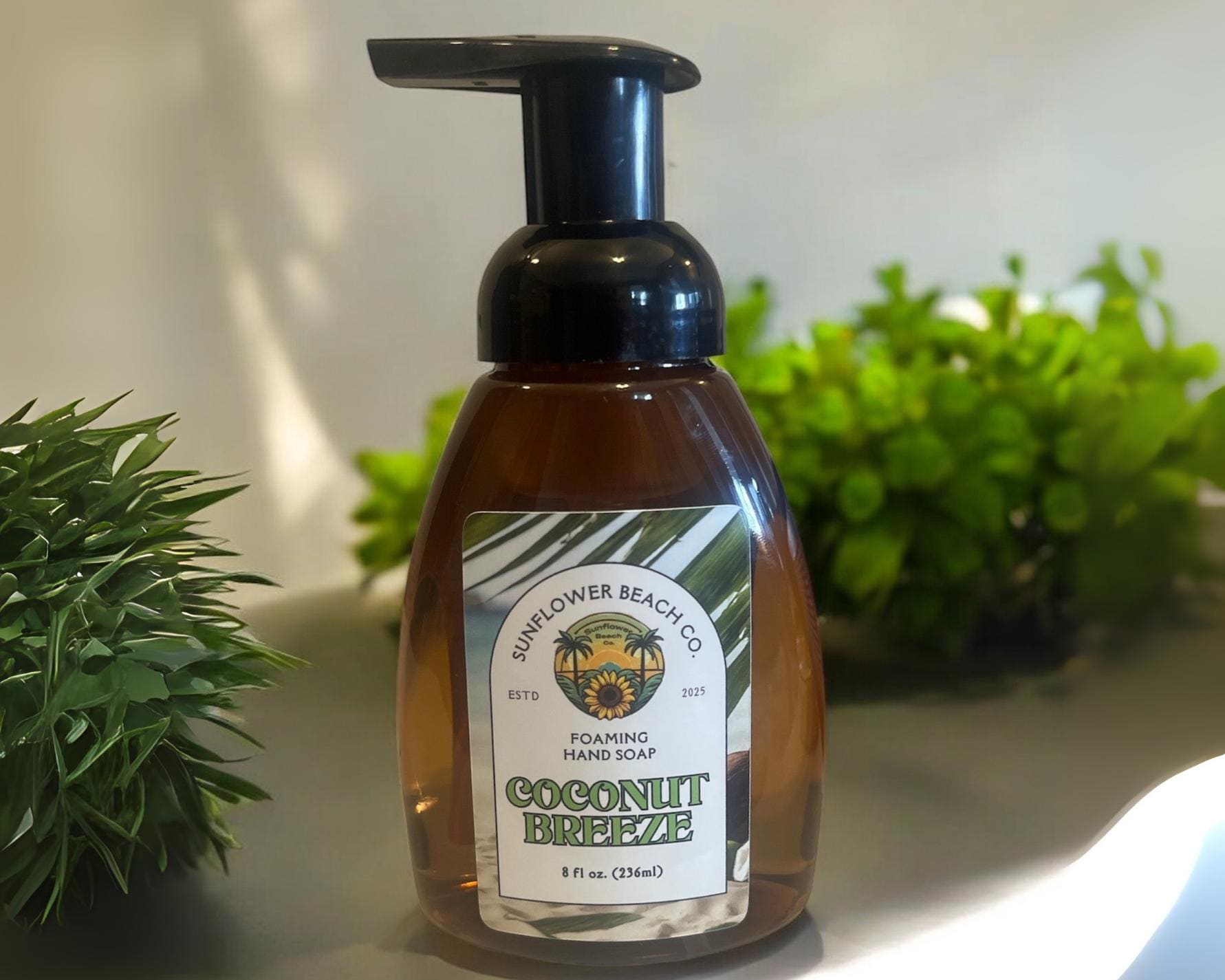 Foaming Hand Soap - Coconut Breeze - Bathroom Soap - Kitchen Soap - Hand Soap - Handmade